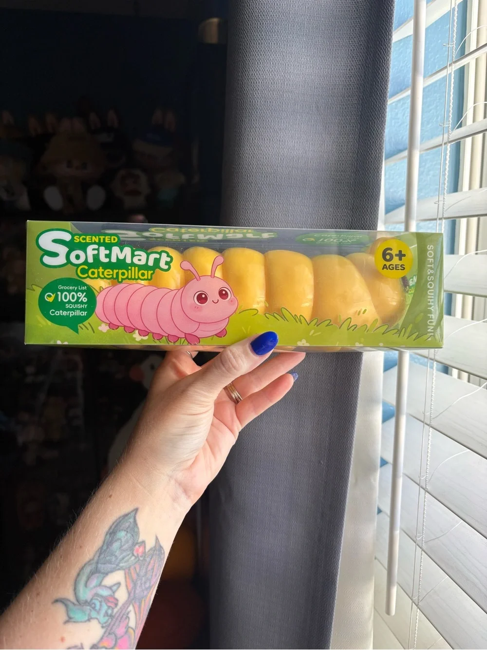 SoftMart jumbo caterpillar squishy